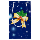 Petit Sac Cadeau Bow de Noël (Dos)