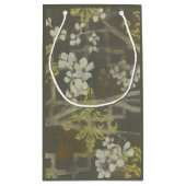 Petit Sac Cadeau Branche de fleurs à motifs I (Dos)