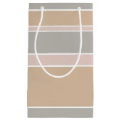 Petit Sac Cadeau Brayures beiges (Devant)