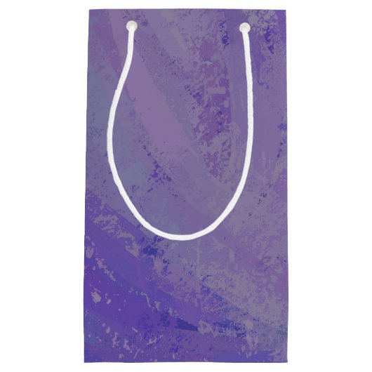 Petit Sac Cadeau Broche à bleuets (Devant)