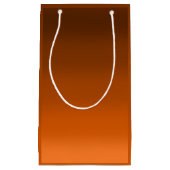 Petit Sac Cadeau Brown à orange (Devant)