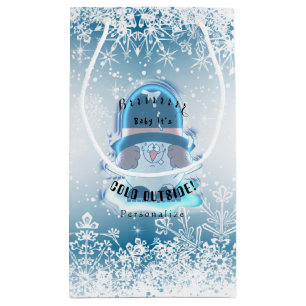Petit Sac Cadeau Brrrr, bébé c'est le type extérieur froid 3