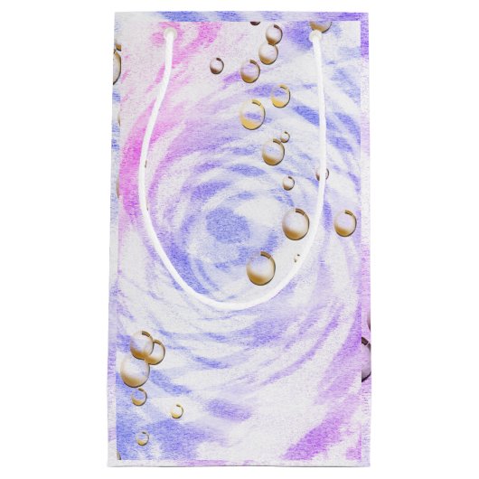 Petit Sac Cadeau Bulles (Devant)