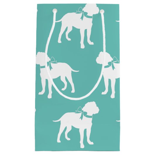 Petit Sac Cadeau Bullmastiff Chien Chien Chien Chien Chiot (Devant)