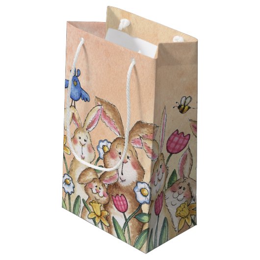 Petit Sac Cadeau Bunnies (Dos Angle)