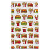 Petit Sac Cadeau Burger d'appariement de restauration rapide classi (Dos)