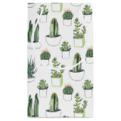 Petit Sac Cadeau Cactus pour aquarelle et Succulent (Dos)