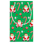 Petit Sac Cadeau Cadeau de Noël de Badminton (Dos)