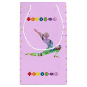 Petit Sac Cadeau Cadeau de temps de yoga pour elle (Dos)