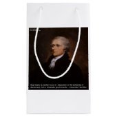 Petit Sac Cadeau Cadeaux Alexander Hamilton (Dos)