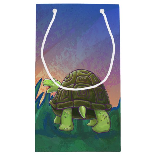 Petit Sac Cadeau Cadeaux et accessoires de tortue (Dos)