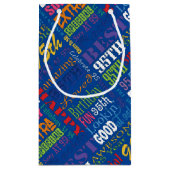 Petit Sac Cadeau Cadeaux Uniques Et Spéciaux 95e Anniversaire (Dos)