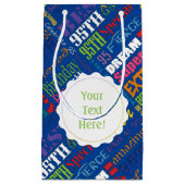 Petit Sac Cadeau Cadeaux Uniques Et Spéciaux 95e Anniversaire (Devant)