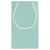 Petit Sac Cadeau Cadres photo à la menthe verte Fancy (Dos)