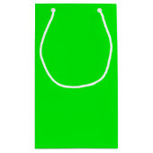 Petit Sac Cadeau Calculateur d'anniversaire néon vert (Dos)