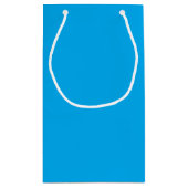 Petit Sac Cadeau Calculatrice Aqua Blue Birthday (Dos)