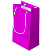 Petit Sac Cadeau Calculatrice d'anniversaire Neon Rose (Dos Angle)