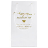 Petit Sac Cadeau Calligraphie Coeur mignon Mariage kit de main peti (Devant)