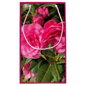 Petit Sac Cadeau Camellia rose (Dos)