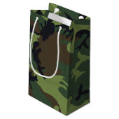 Petit Sac Cadeau Camion militaire de Green Forest (Dos Angle)