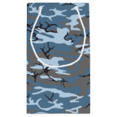 Petit Sac Cadeau Camo bleu (Dos)