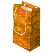 Petit Sac Cadeau Camo orange (Dos Angle)