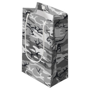 Petit Sac Cadeau Camo urbain