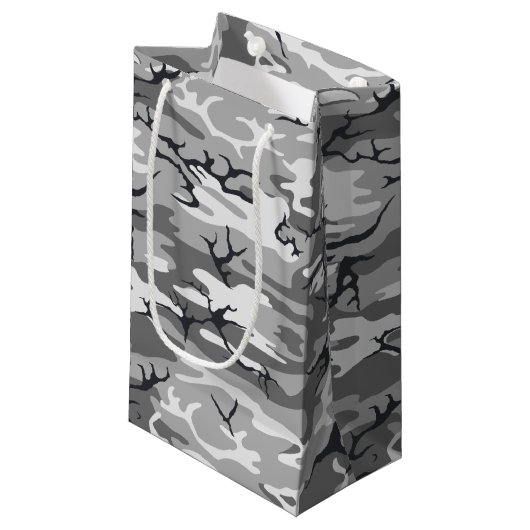 Petit Sac Cadeau Camo urbain (Devant Angle)