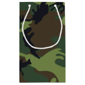 Petit Sac Cadeau Camo Woodland (Dos)