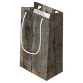 Petit Sac Cadeau campagne rustique boisé grange mariage (Dos Angle)