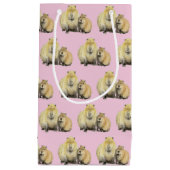 Petit Sac Cadeau Capybara (Devant)