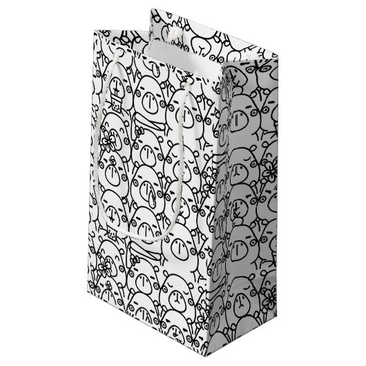 Petit Sac Cadeau Capybara (Dos Angle)