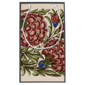 Petit Sac Cadeau Carnation Carrelage Fleur Antique Art Rustique (Dos)