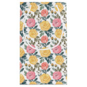 Petit Sac Cadeau Carrelage rose pâle motif (Dos)