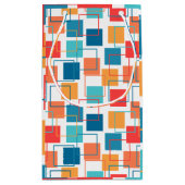 Petit Sac Cadeau Carrés et grands titres (Dos)