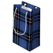 Petit Sac Cadeau Carte bleue et noire (Dos Angle)