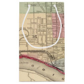 Petit Sac Cadeau Carte de Cincinnati par Mitchell (Dos)
