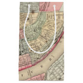 Petit Sac Cadeau Carte de Cincinnati par Mitchell (Devant)