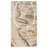 Petit Sac Cadeau Carte de la Louisiane par Arrowsmith (Dos)