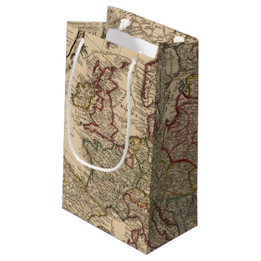 Petit Sac Cadeau Carte de l'Europe (Dos Angle)