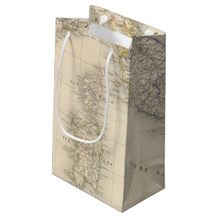 Petit Sac Cadeau Carte de l'Italie
