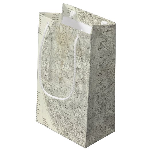 Petit Sac Cadeau Carte de lune (Dos Angle)