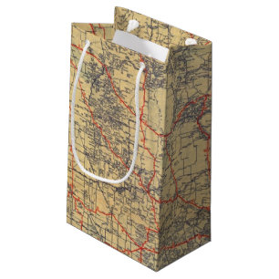 Petit Sac Cadeau Carte de norme du Minnesota