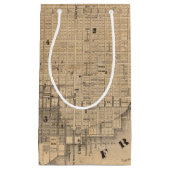 Petit Sac Cadeau Carte de San Francisco (Devant)