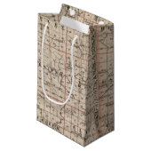 Petit Sac Cadeau Carte du comté de Knox (Devant Angle)