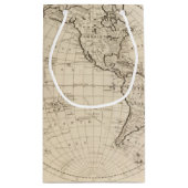 Petit Sac Cadeau Carte du monde 2 (Dos)