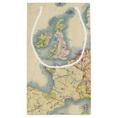 Petit Sac Cadeau Carte ethnographique de l'Europe (Dos)