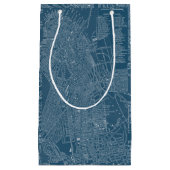 Petit Sac Cadeau Carte graphique de Boston (Devant)