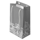 Petit Sac Cadeau Carte Mariage (Devant Angle)