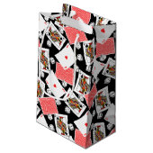 Petit Sac Cadeau Cartes et dés (Dos Angle)